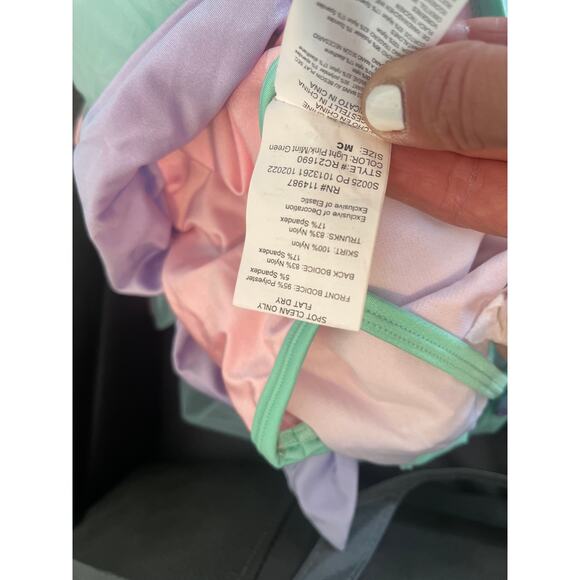 Youth custom-made dance costume tulle  skirt sequin bodice - Picture 6 of 6